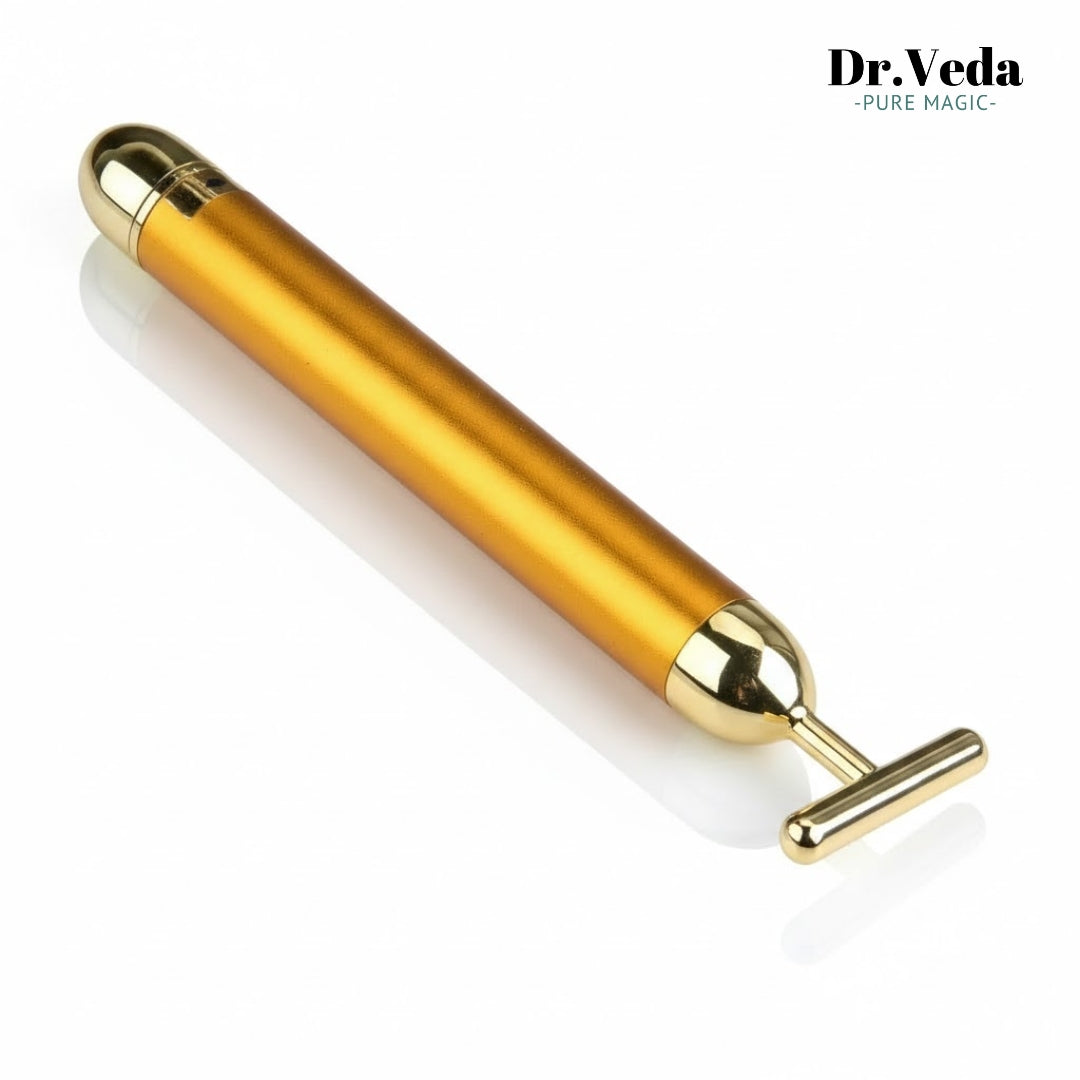 Dr.Veda 24K Gold Electric Facial Massage Roller