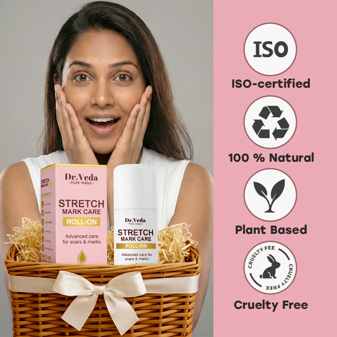 Stretch Mark Care Roll On by Dr.Veda