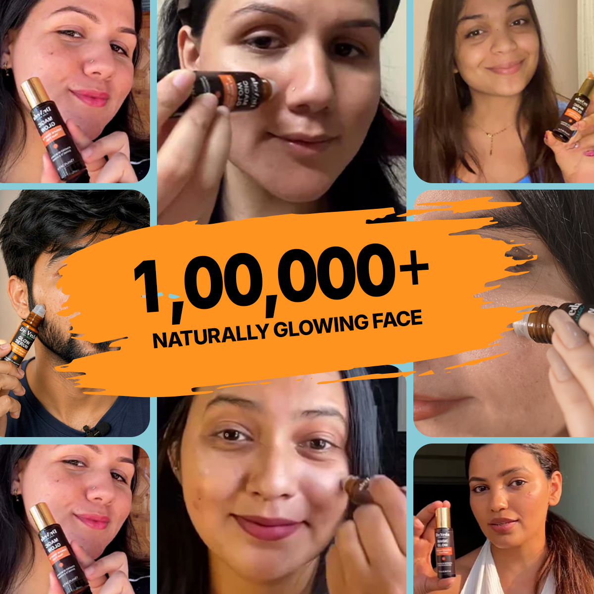 Magic Glow Roll-On By Dr.Veda for Acne, Acne Scars, Pigmentation & Dark Spot Reduction