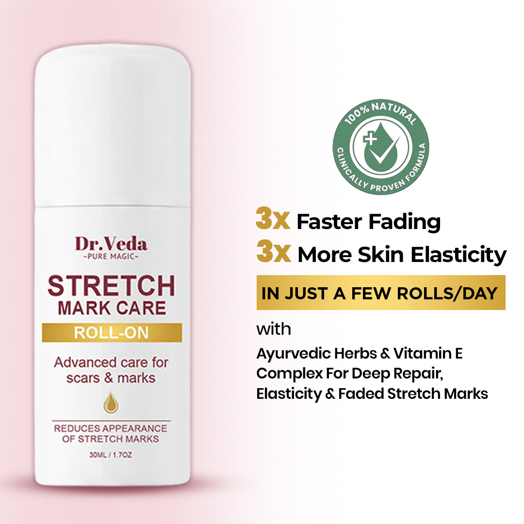 Stretch Mark Care Roll On by Dr.Veda