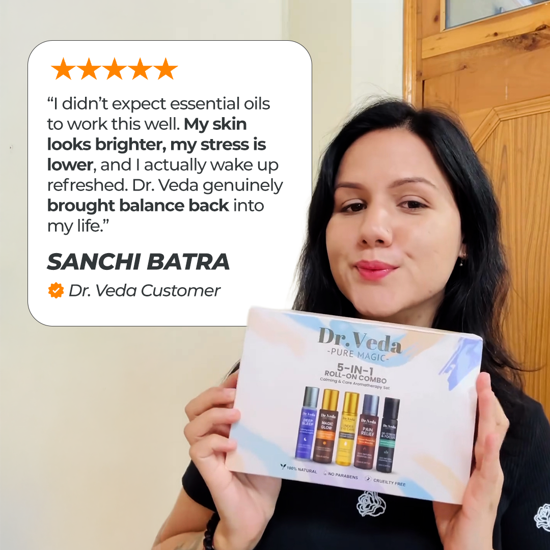 5 in 1 Roll On Combo By Dr.Veda