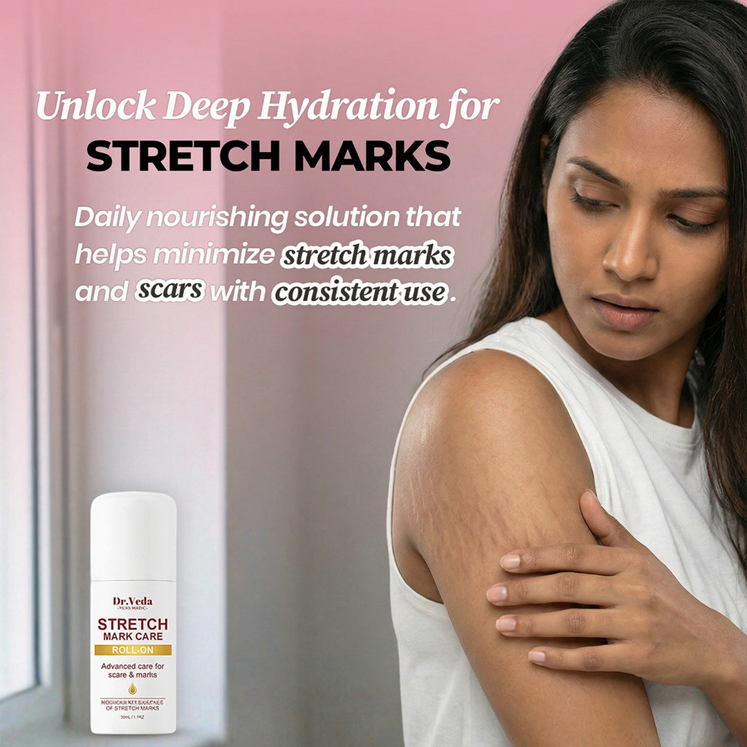 Stretch Mark Care Roll On by Dr.Veda