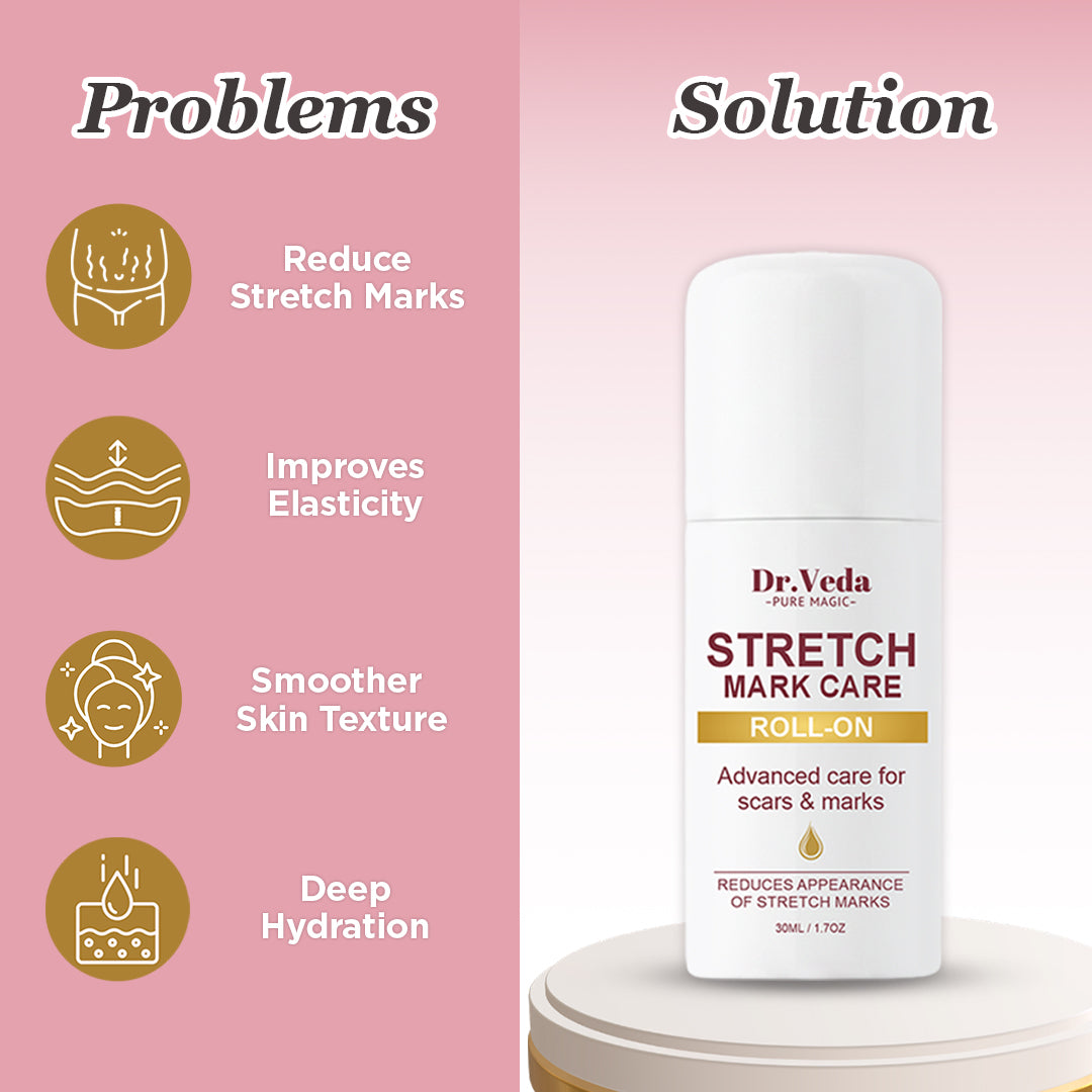 Stretch Mark Care Roll On by Dr.Veda