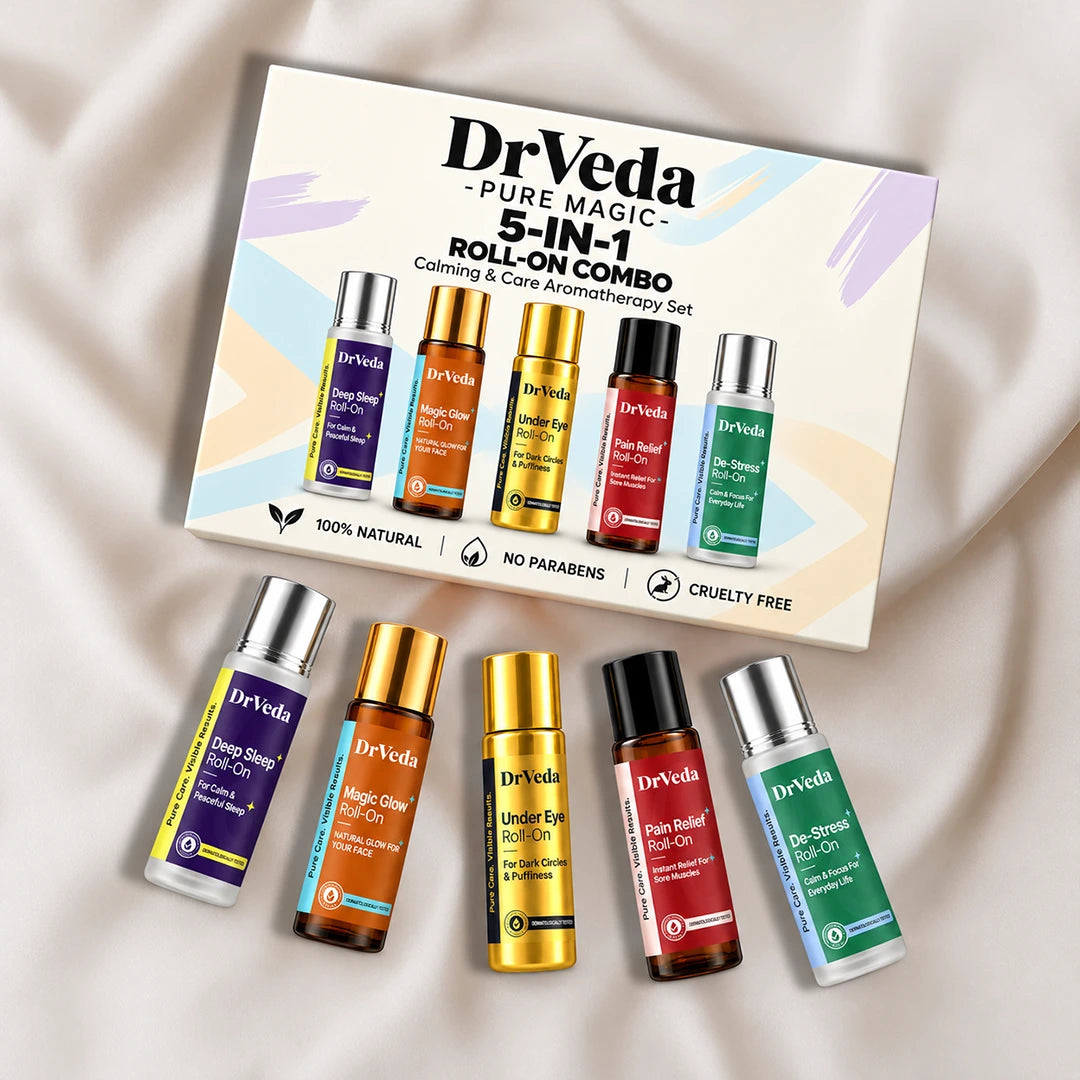 5 in 1 Roll On Combo By DrVeda