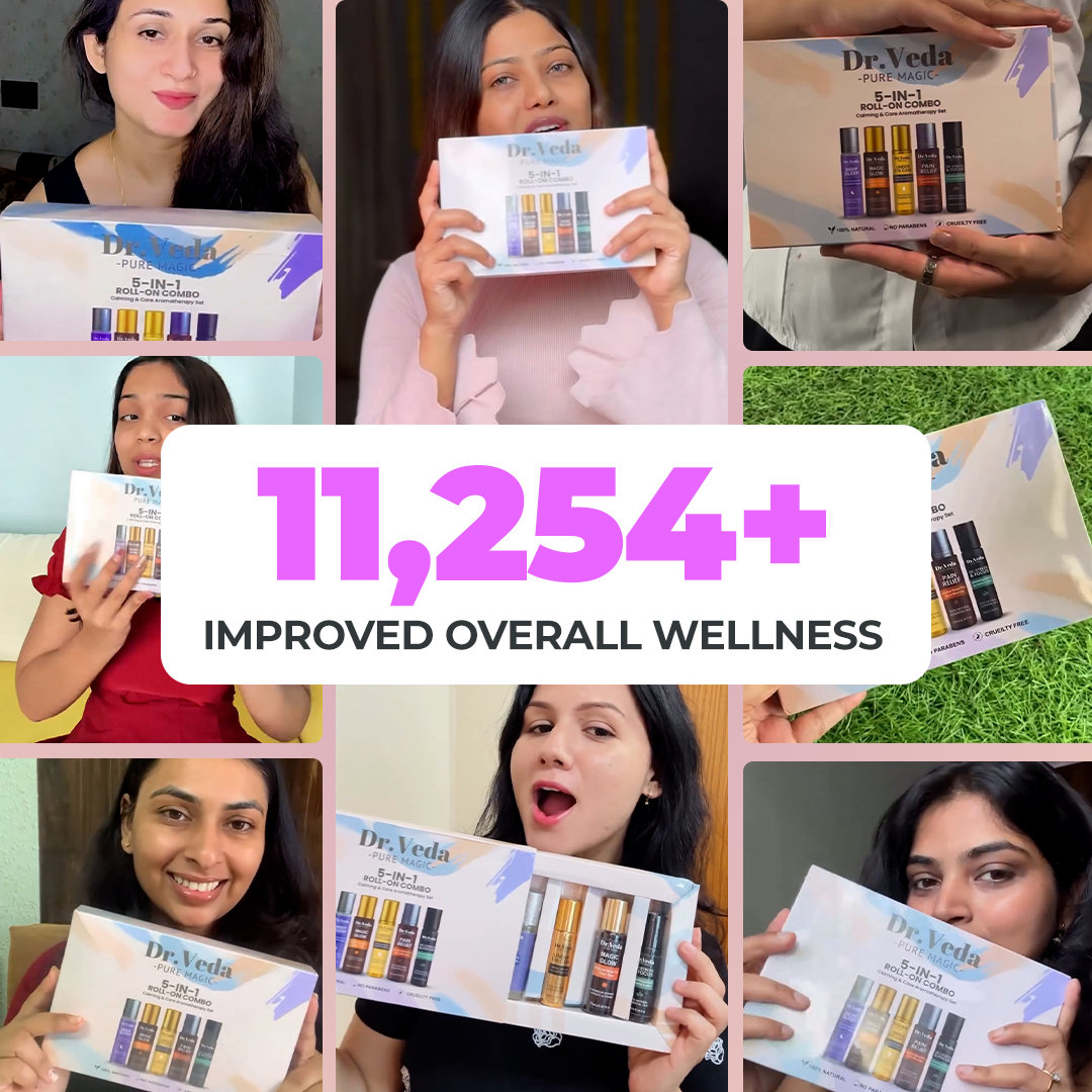 5 in 1 Roll On Combo By Dr.Veda