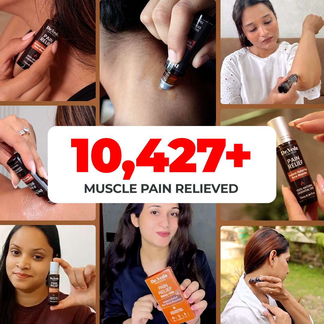 Pain Relief Roll-On By Dr.Veda