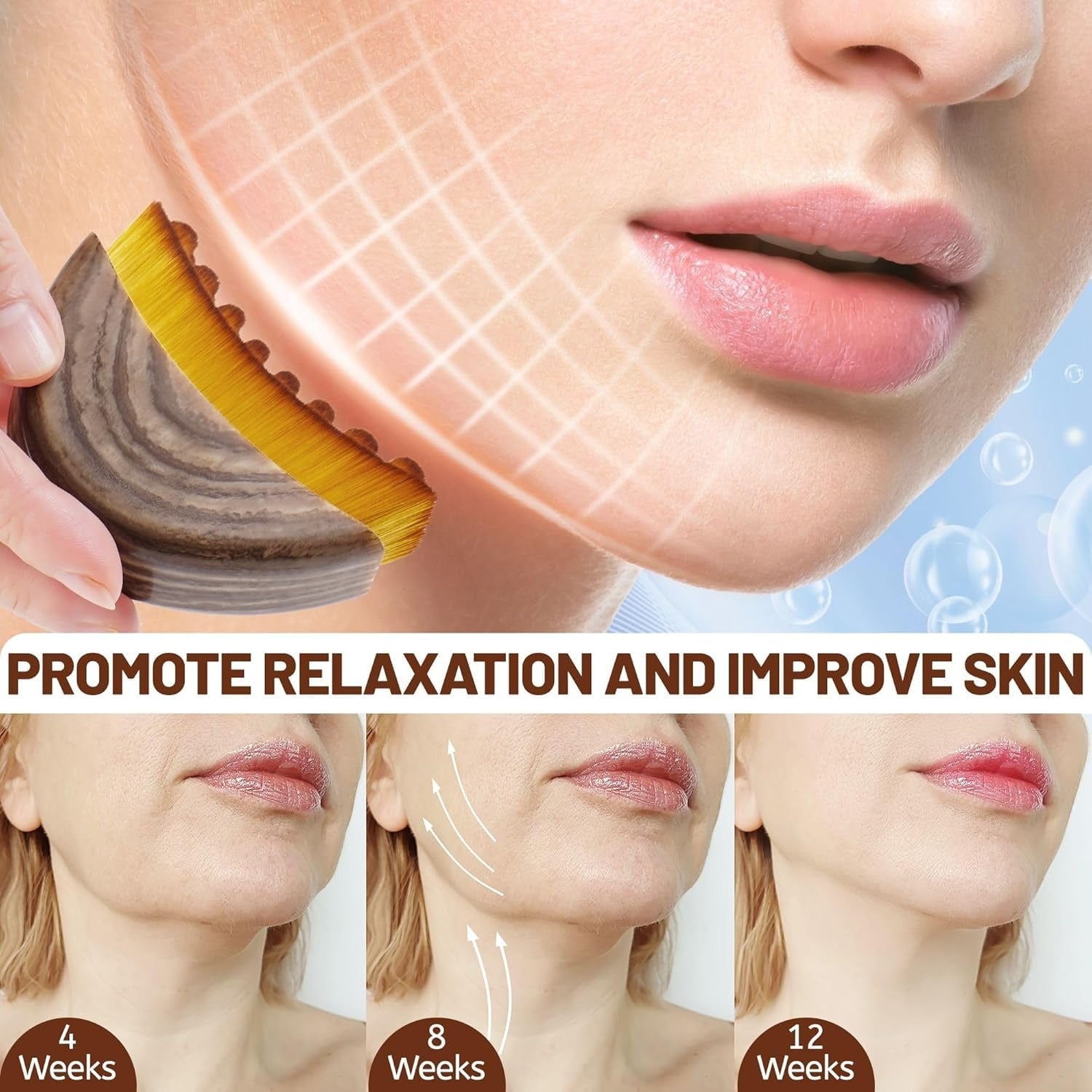Dr.Veda Lymphatic Contour Face Brush